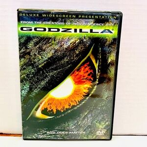 Godzilla 1998 DVD Movie Size Does Matter Widescreen Works Tri Star